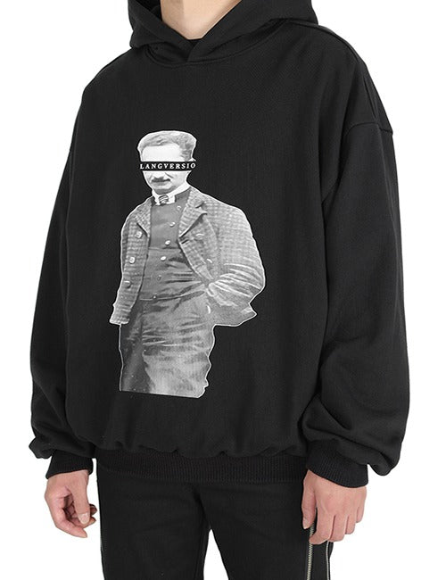 ランベルシオ(LANG VERSIO) 319 print hoodie ver.2