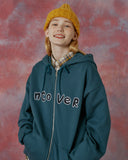 NCOVER（エンカバー）SIGNATURE PATCH LOGO HOODIE ZIPUP-DEEP BLUE