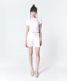 INPREP (インプレップ）Crystal Monogram T-shirt White