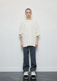 ディープリーク(DPRIQUE) 05 OVERSIZED T-SHIRT - BEIGE