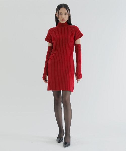 curetty (キュリティー)   C WARMER SET-UP KINT DRESS_RED