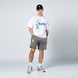 アクメドラビ(acme' de la vie) [ADLV X SIMPSONS] PAINT HOMER SHORT SLEEVE T-SHIRT WHITE