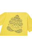 オーワイ(OY) PAISLEY LOGO T-YELLOW