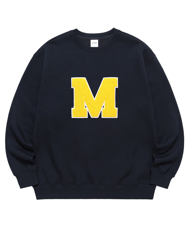 mahagrid (マハグリッド) M LOGO SWEATSHIRT [NAVY]