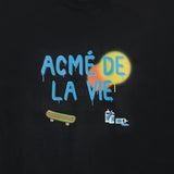 アクメドラビ(acme' de la vie) [ADLV X SIMPSONS] GRAFFITI BART SHORT SLEEVE T-SHIRT BLACK