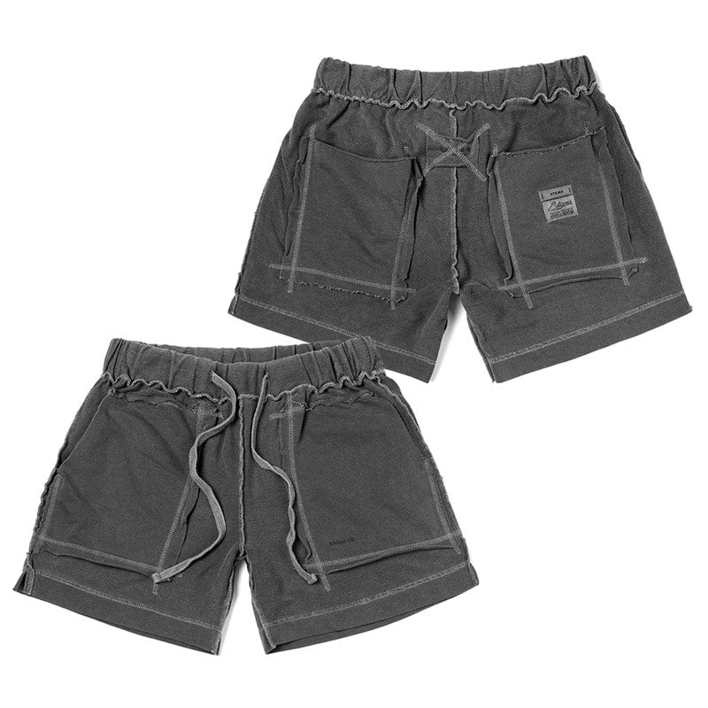 STIGMA(スティグマ) 22 INSIDEOUT PIGMENT SHORTS DARK GREY