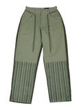 アジョバイアジョ(AJOBYAJO)  Tri Mixed Corduroy Pants [Khaki]