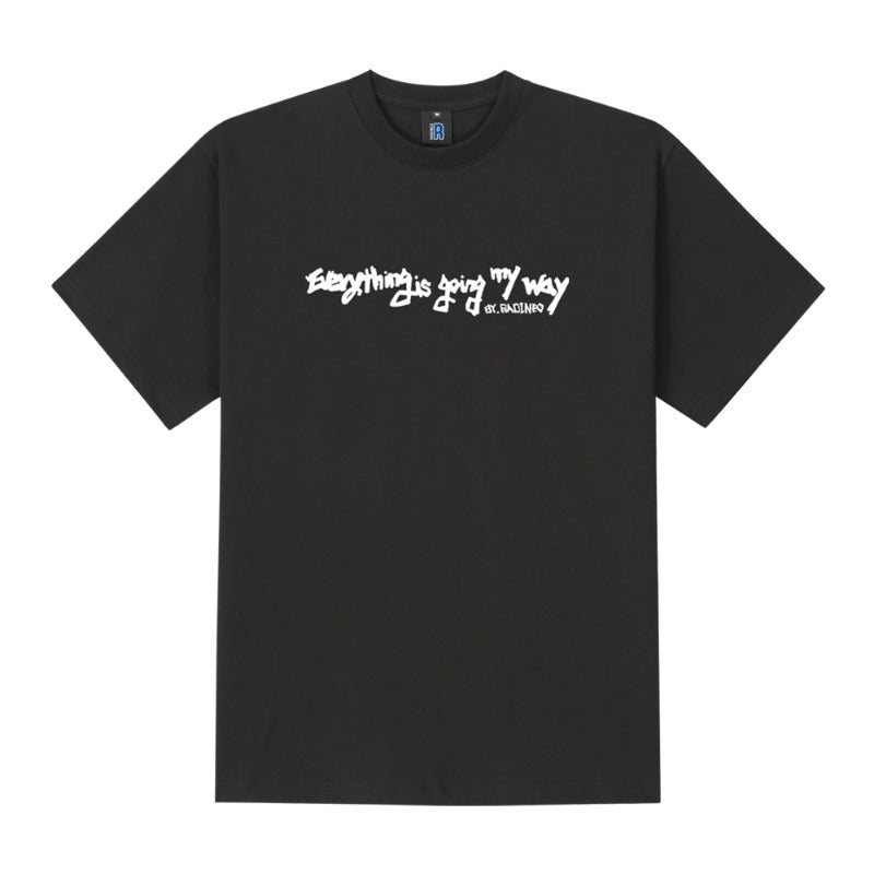 RADINEO (ラディネオ)　Everything Black Short-Sleeved T-Shirt