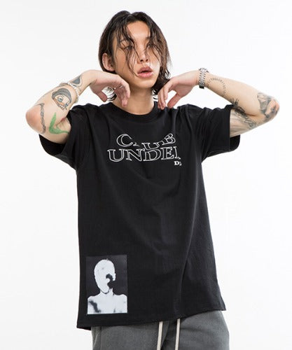 VLDS (ブラディス)  Underdog club patch T-shirt black