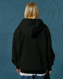 NCOVER（エンカバー）HOTFIX LOGO HOODIE-BLACK