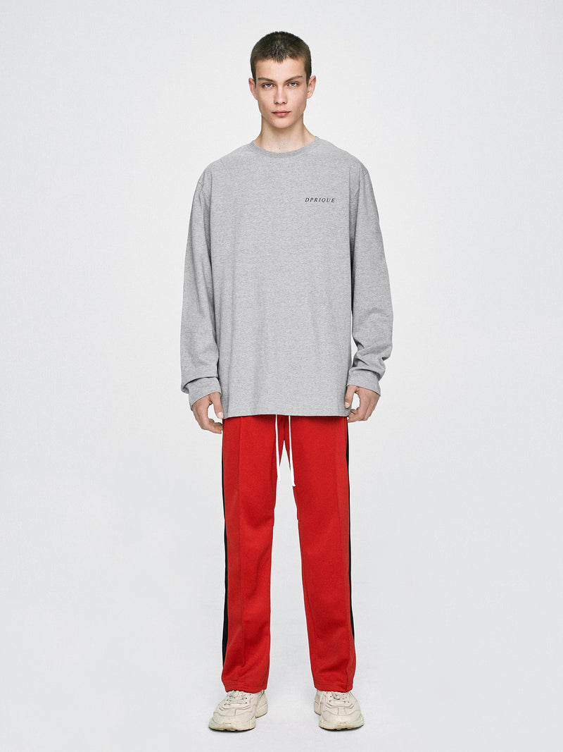 ディープリーク(DPRIQUE) LONG SLEEVE T-SHIRT- GREY