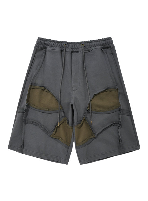 アジョバイアジョ(AJOBYAJO)          Skull Jersey Shorts [Charcoal]