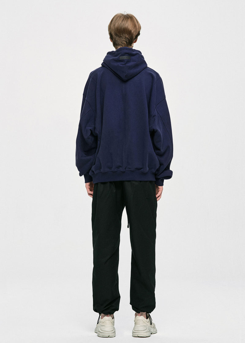 ディープリーク(DPRIQUE)  06 OVERSIZED HOODIE - NAVY