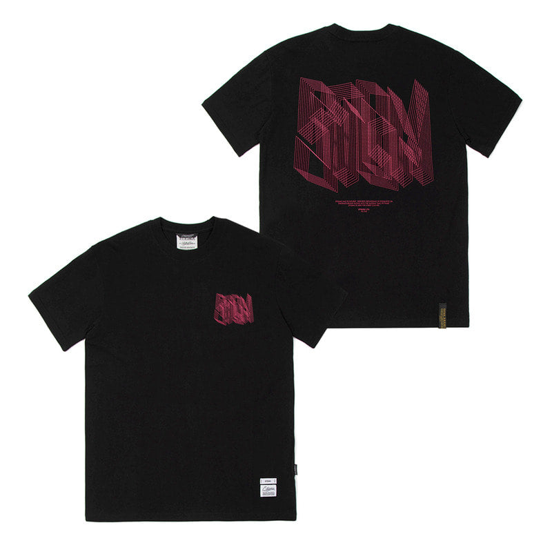 STIGMA(スティグマ) 22 NOISE STANDARD FIT T-SHIRTS BLACK