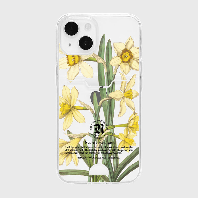 NCOVER（エンカバー） DAFFODIL FLOWER-CLEAR(CARD STORAGE- JELLY)