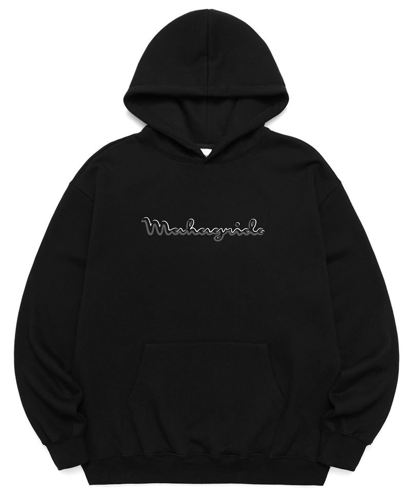 mahagrid (マハグリッド) SIGNATURE LOGO HOODIE [BLACK]