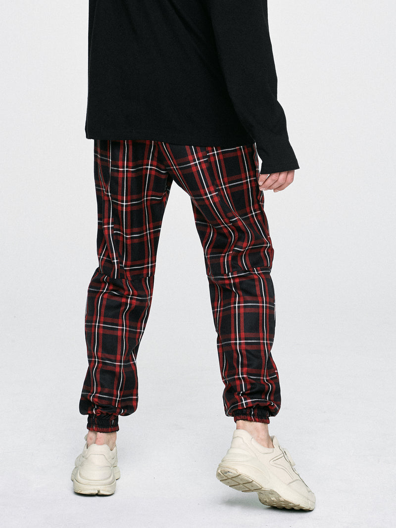 ディープリーク(DPRIQUE)   CHECK JOGGER PANTS - RED
