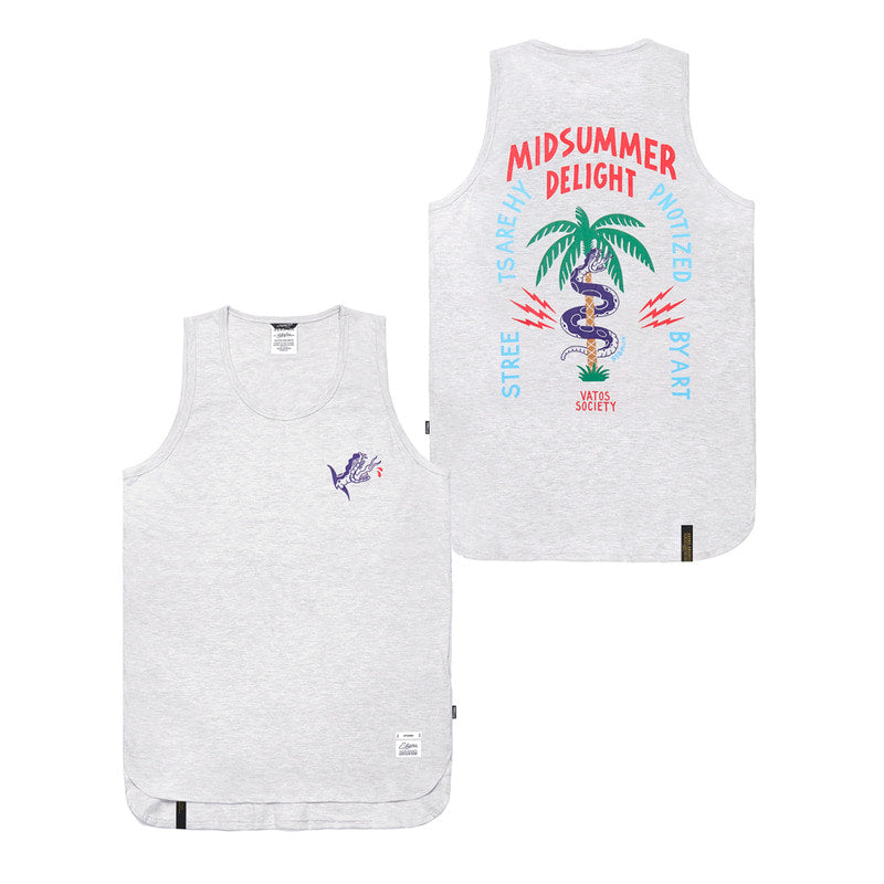 STIGMA(スティグマ) 22 SNAKE LONG SLEEVELESS WHITE MELANGE