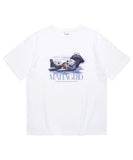 mahagrid (マハグリッド)  SEA OTTER FAMILY TEE [WHITE]