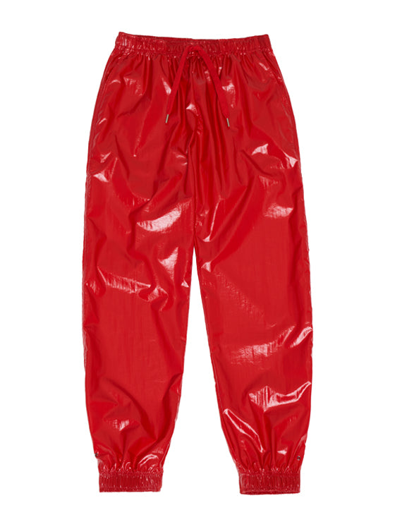 FM91.02 (エフエム91.02)　SUNSET JOGGER PANTS red