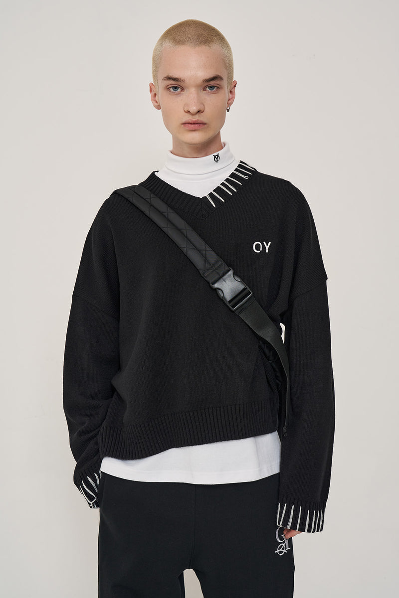 オーワイ(OY) METAL QUILTING MESSANGER BAG