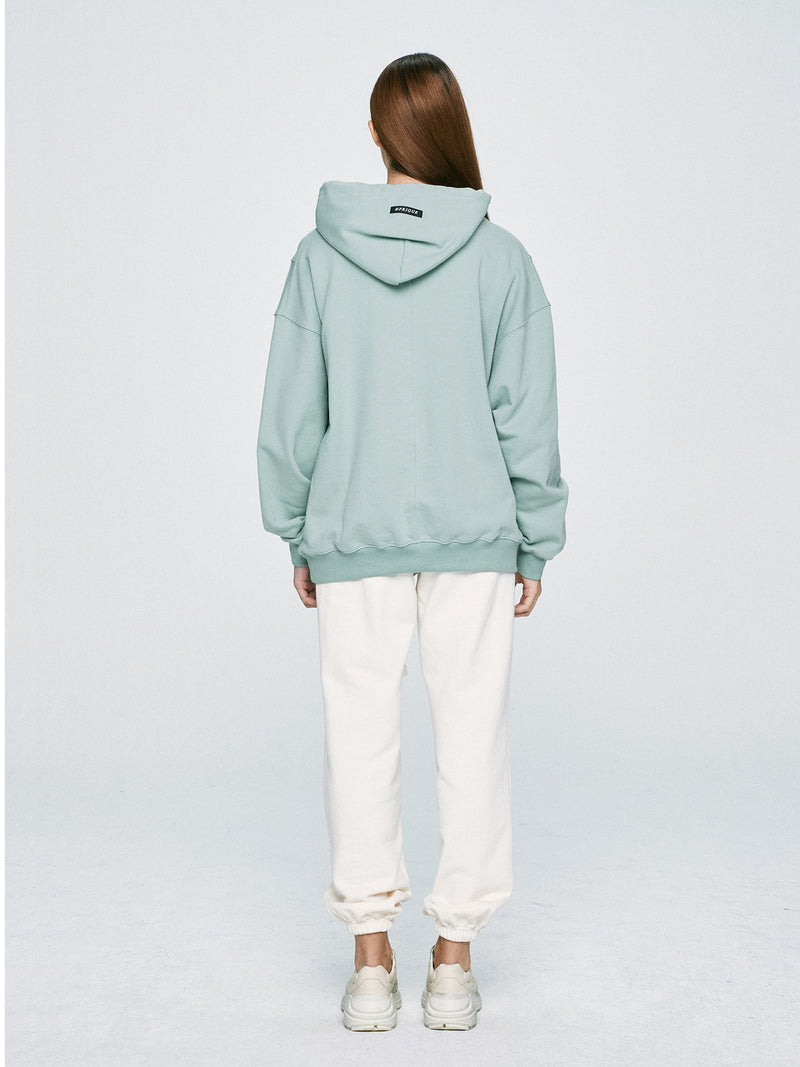 ディープリーク(DPRIQUE)   OVERSIZED HOODIE - MINT