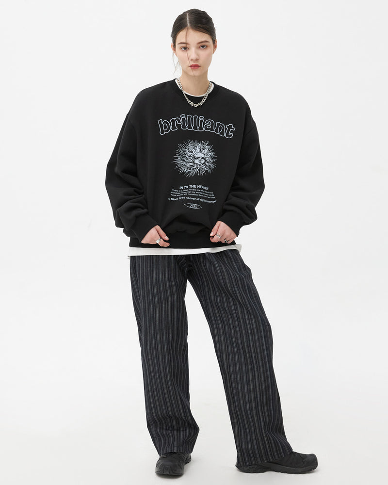 NCOVER（エンカバー）BRILLIANT SUN SWEATSHIRT-BLACK