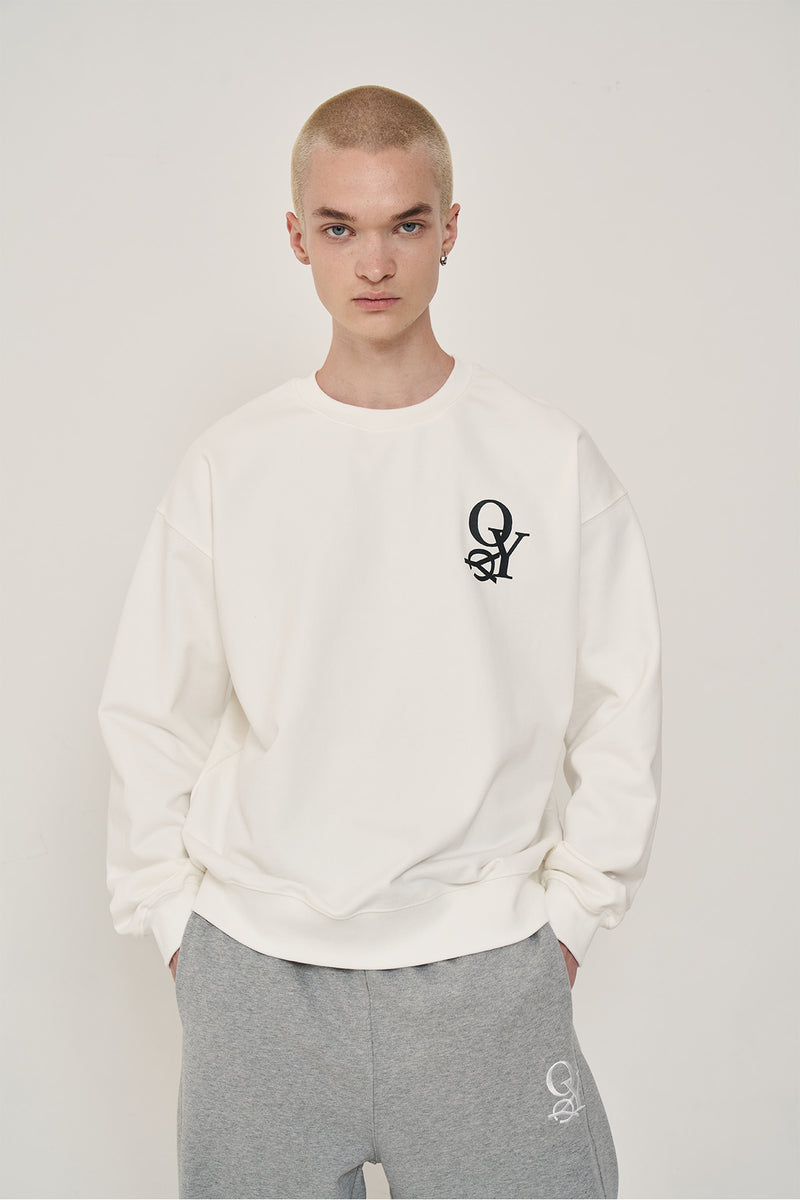 オーワイ(OY) OVERLAP LOGO MTM-WHITE