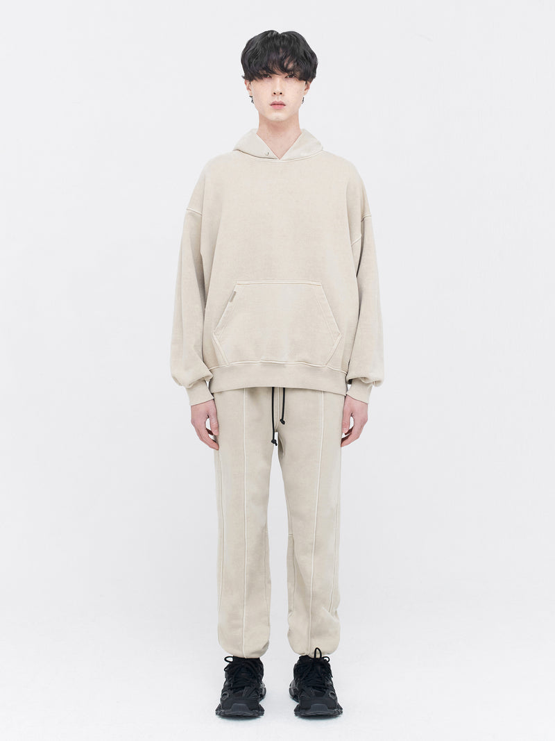 ディープリーク(DPRIQUE) CLASSIC HOODIE - WASHED BEIGE