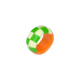 Nff(エヌエフエフ) 	 chess ring half_orange green