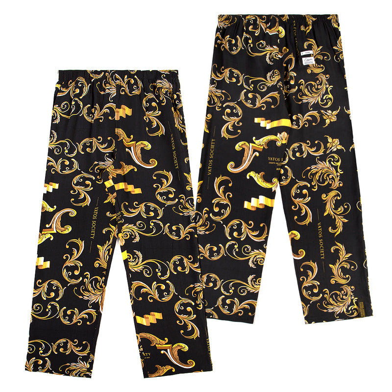 STIGMA(スティグマ)   ANTIQUE RAYON PAJAMA PANTS BLACK