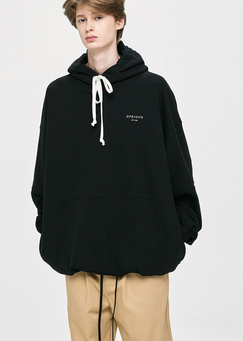 ディープリーク(DPRIQUE)  08 OVERSIZED HOODIE - BLACK