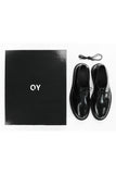 オーワイ(OY) METAL DERBY SHOES-BLACK