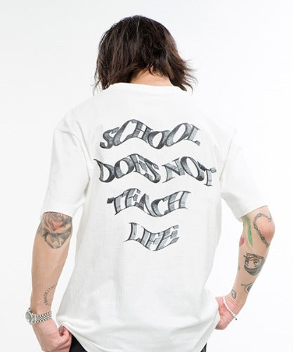 VLDS (ブラディス)  Anti school T-shirt white