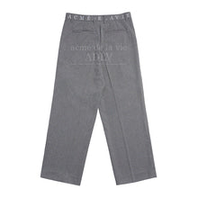 アクメドラビ(acme' de la vie) ADLV LOGO EMBROIDERY WIDE PANTS GREY