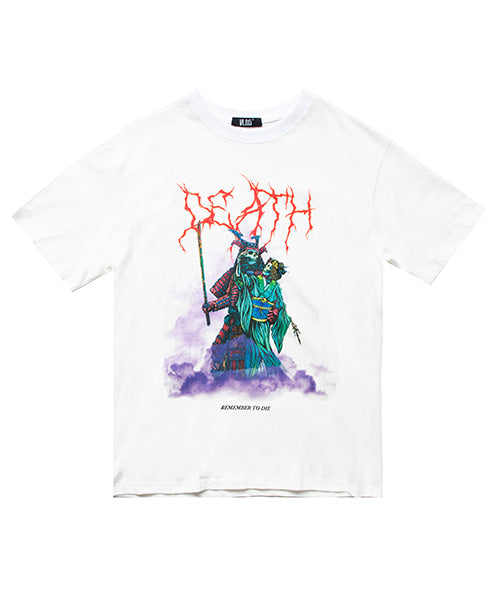VLDS (ブラディス)  DEATH SAMURAI TSHIRT WHITE