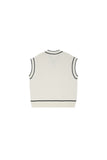 ReinSein（レインセイン）Accentuated Line Ivory Knit Vest