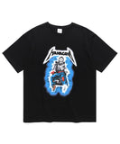 mahagrid (マハグリッド)  THRILLER MAN TEE [BLACK]