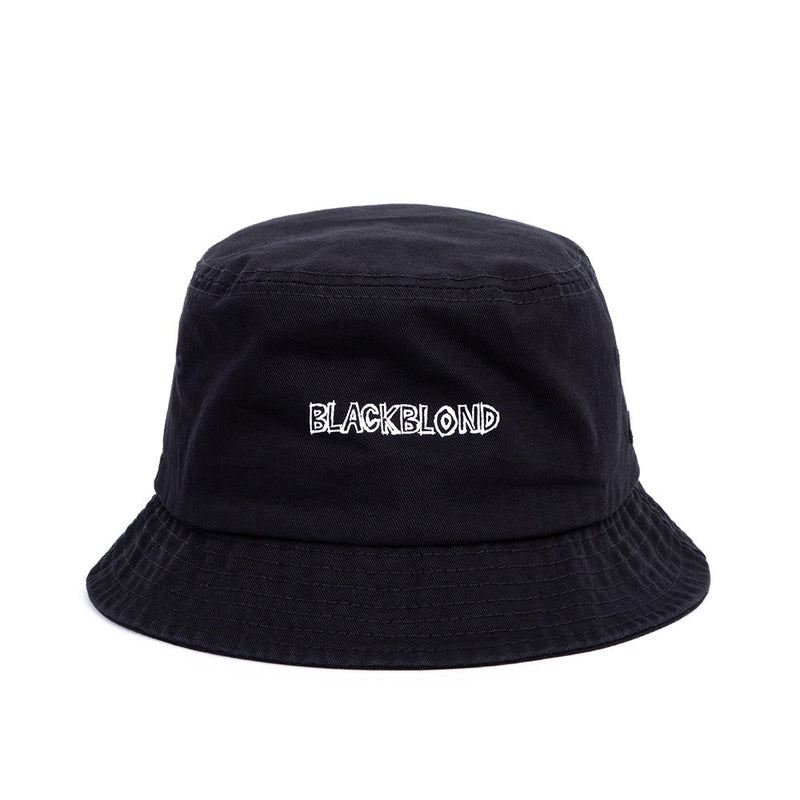 ブラックブロンド(BLACKBLOND) BBD Border Graffiti Logo Bucket Hat (Black)
