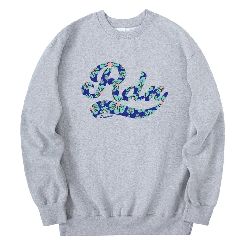 RADINEO (ラディネオ)　Aldien Flower Sweatshirt Grey