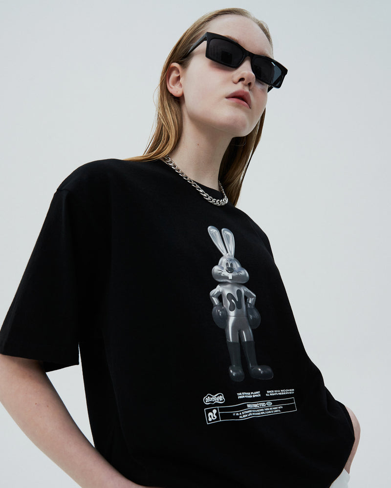 NCOVER（エンカバー）3D ZET TSHIRT-BLACK