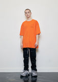 ディープリーク(DPRIQUE) OVERSIZED 'VISIBLE' T-SHIRT - ORANGE