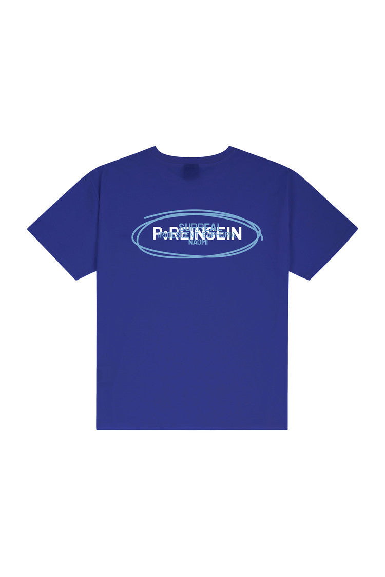 ReinSein（レインセイン）A BLUE-PURPLE BLUE-LINED T-SHIRT