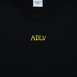 アクメドラビ(acme' de la vie)  GLOSSY BASIC LOGO SHORT SLEEVE T-SHIRT BLACK