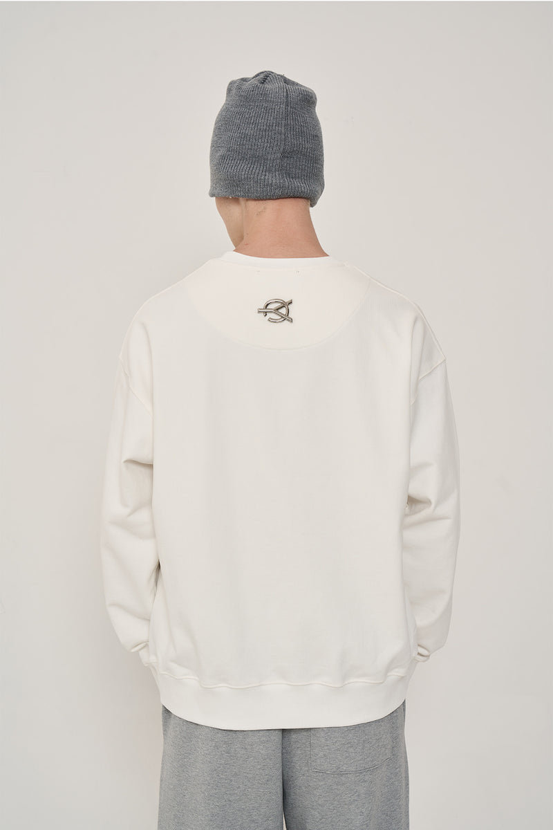 オーワイ(OY) METAL BULLET LOGO MTM-WHITE