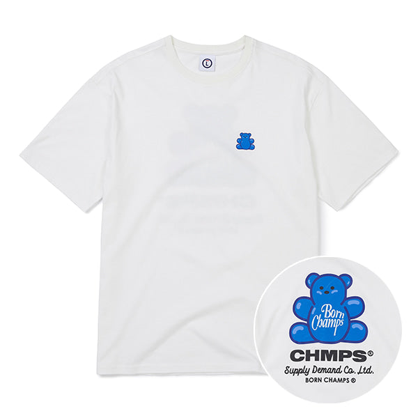 ボーンチャンプス(BORN CHAMPS) JELLY BEAR TEE B21ST09BL