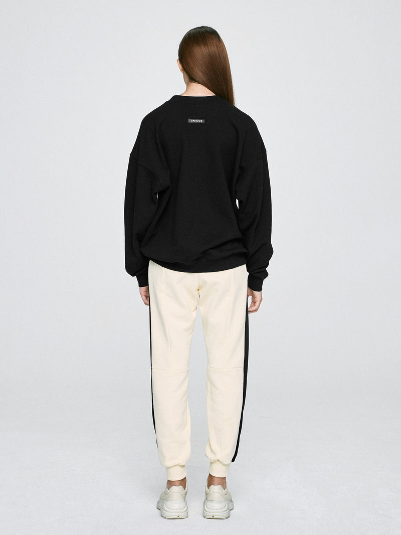 ディープリーク(DPRIQUE) LOGO SWEATSHIRT - BLACK