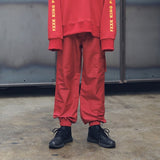 メスノウン(MASSNOUN) INCISION COVER TRACK PANTS MFETP001-RD