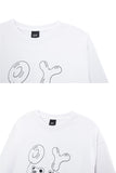 オーワイ(OY) TWIN ODOLLY LONG SLEEVE-WHITE