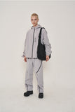 オーワイ(OY) TWIST LINE HOODIE JACKET-GREY